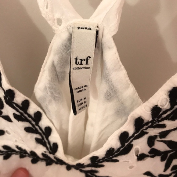 Black and White Zara Tank - Picture 4 of 4